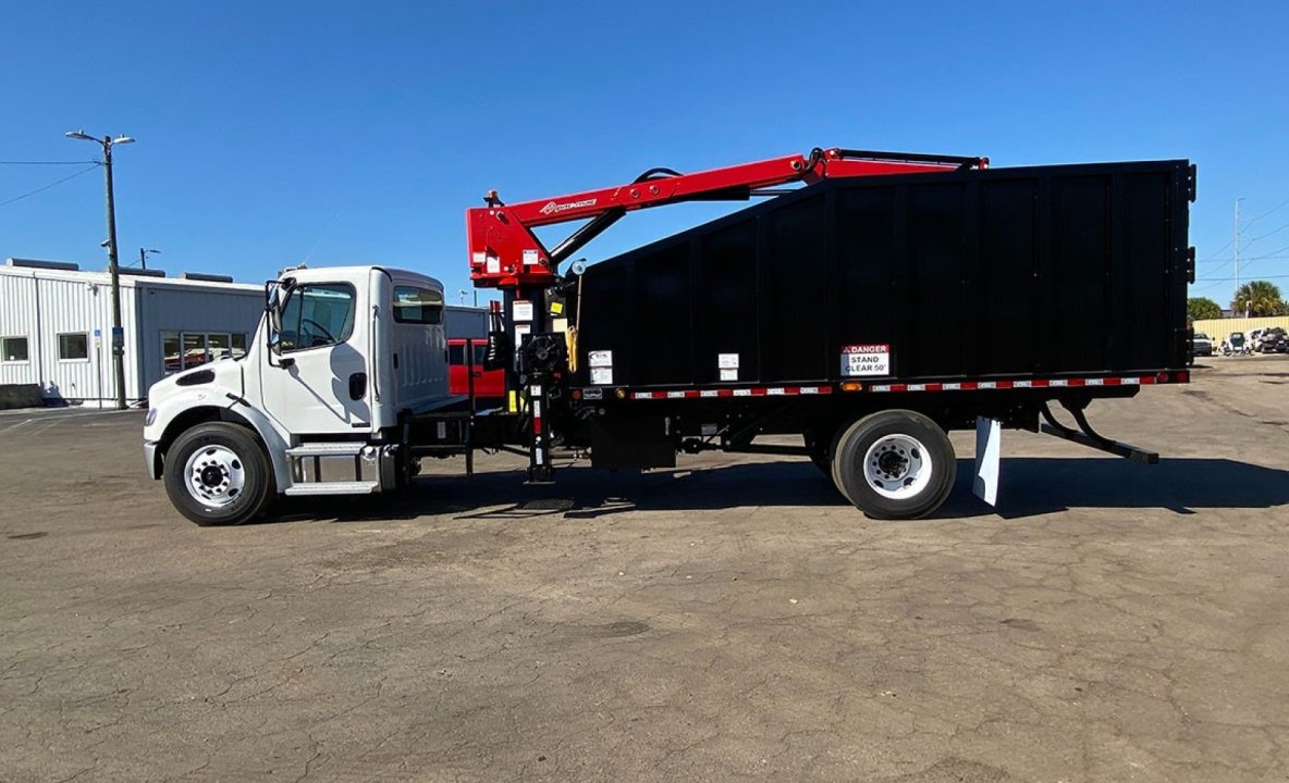 2025 Freightliner M2 106 - 28 Yard Pac Mac Grapple Truck