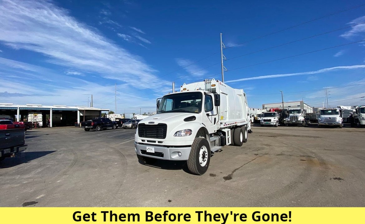 2025 Freightliner M2 106 - 25 Yard Pac Mac Rear Loader Garbage Truck