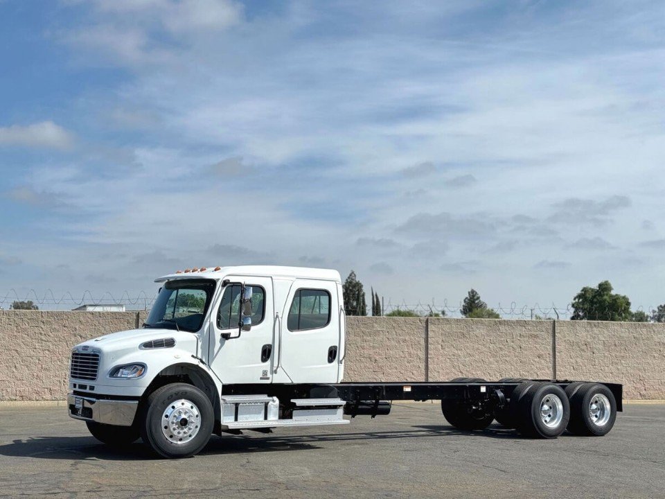 2011 Freightliner M2 Tandem Axle Crew Cab & Chassis
