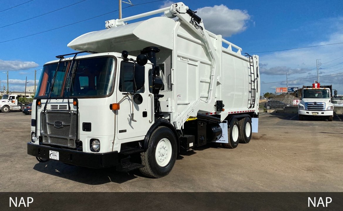 2025 Autocar ACX64 - 40 Yard Pac Tech Front Loader Garbage Truck