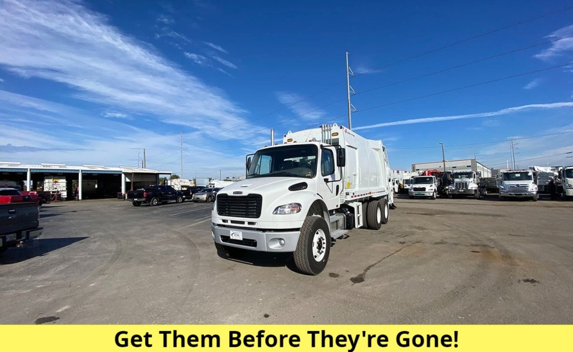 2025 Freightliner M2 106 - 25 Yard Pac Mac Rear Loader Garbage Truck