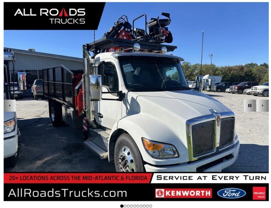 NEW 2025 Kenworth T380, Heiden / Fassi Grapple &amp; Hoist