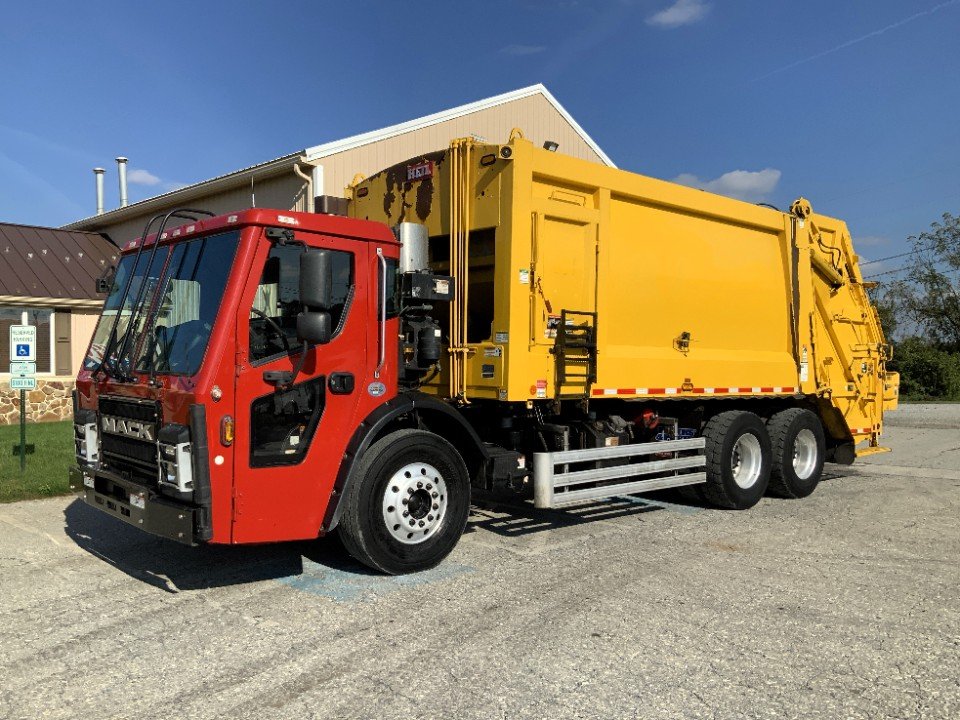 2019 Mack LR 27 yd. Heil Power Trak Commercial