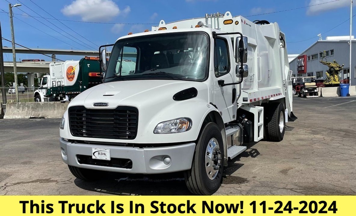 2024 Freightliner M2 106 - 13 yard Pac Mac Rear Loader Garbage Truck