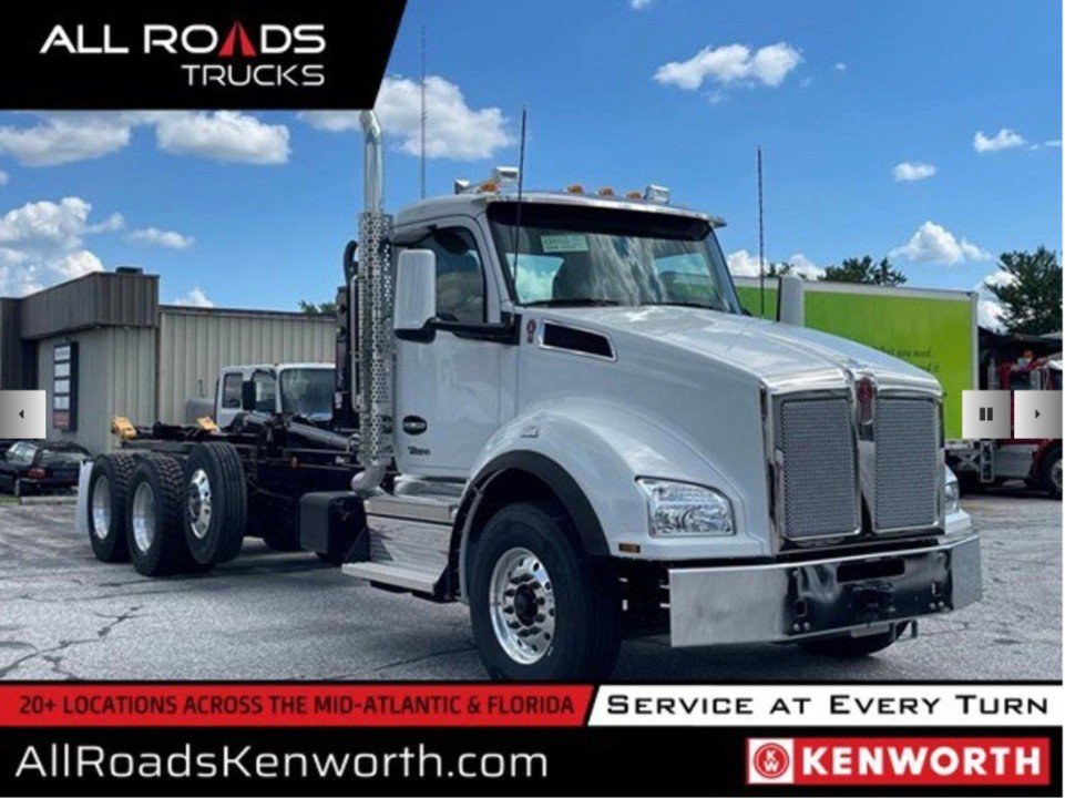 NEW 2025 Kenworth T880 Tri-Axle, Stellar 52K Hook LIft