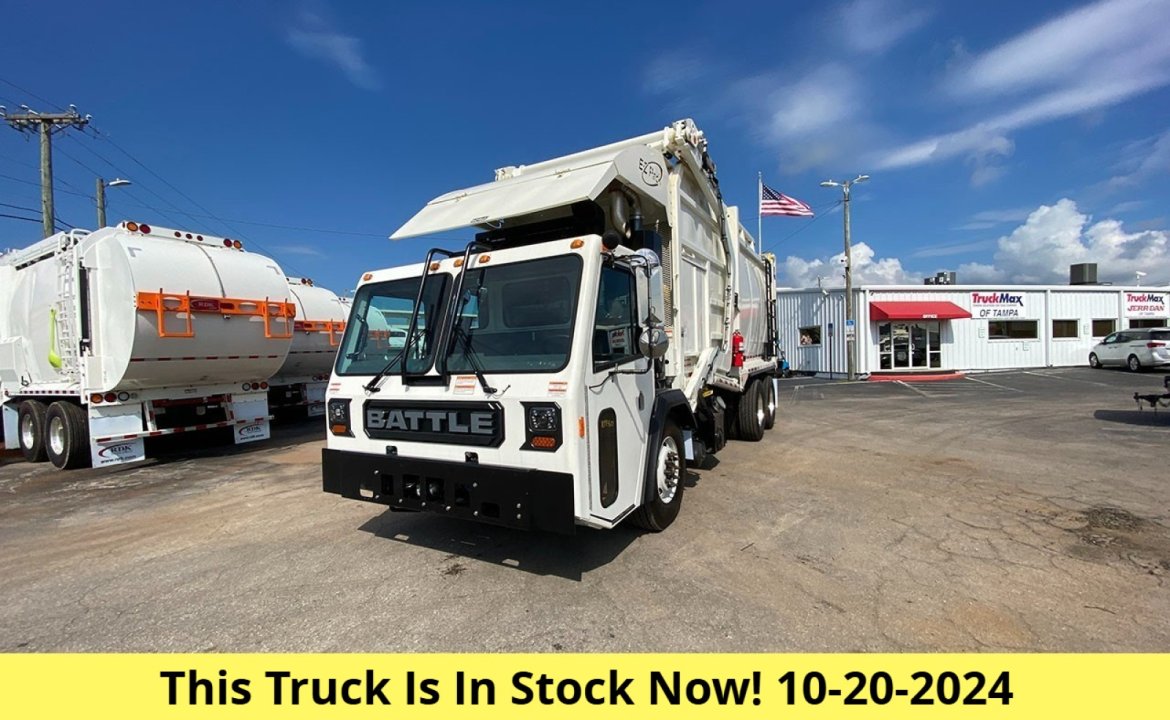 2024 Battle Motors LET 2 - 40 yard EZ-Pack-Hercules Front Loader Garbage Truck