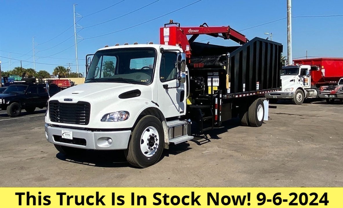 2024 Freightliner M2 106 - 28 yd Pac Mac KBF 20H HJ Grapple Truck