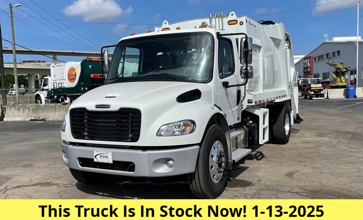 2024 Freightliner M2 106 - 13 yard Pac Mac Rear Loader Garbage Truck