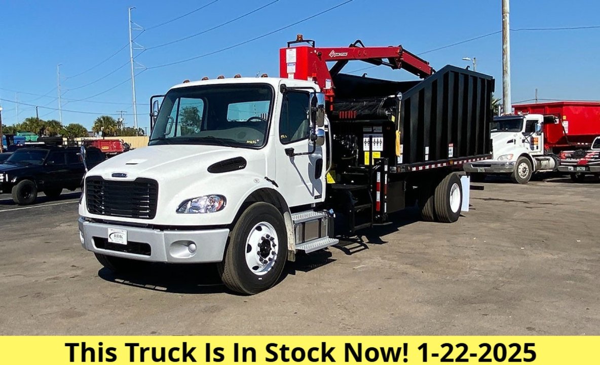 2025 Freightliner M2 106 - 28 Yard Pac Mac Grapple Truck