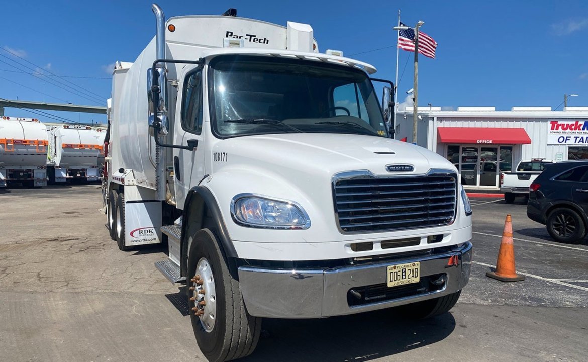 2022 Freightliner M2 106 - 25 Yard Pac Tech Rear Loader Garbage Truck