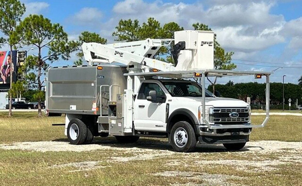 2023 Ford F-600XL - 9'9 Dur-A-Lift DTAX-45FP 50' Working Height Aerial Lift 9'9 Chip
