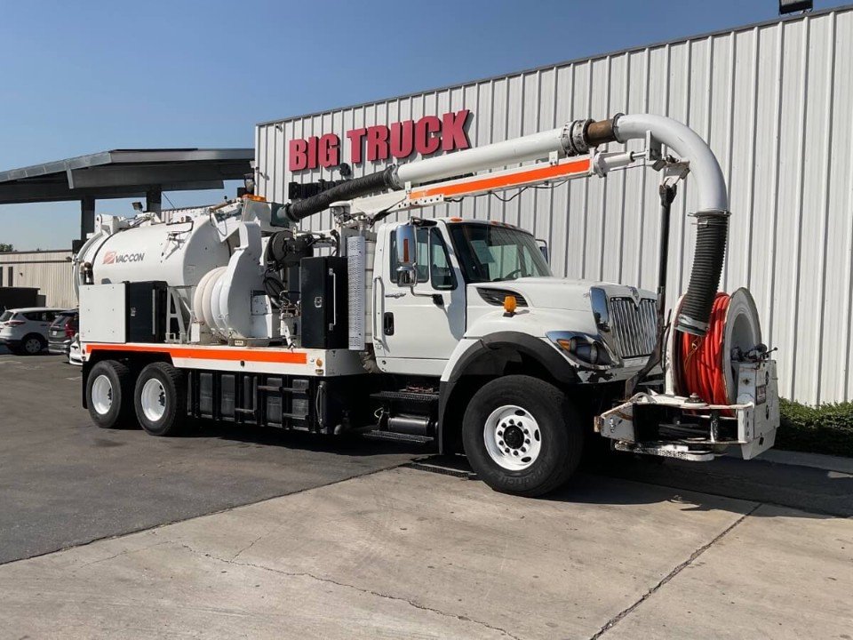 2008 International 7400 Vac Con V311LHAD Vacuum Truck