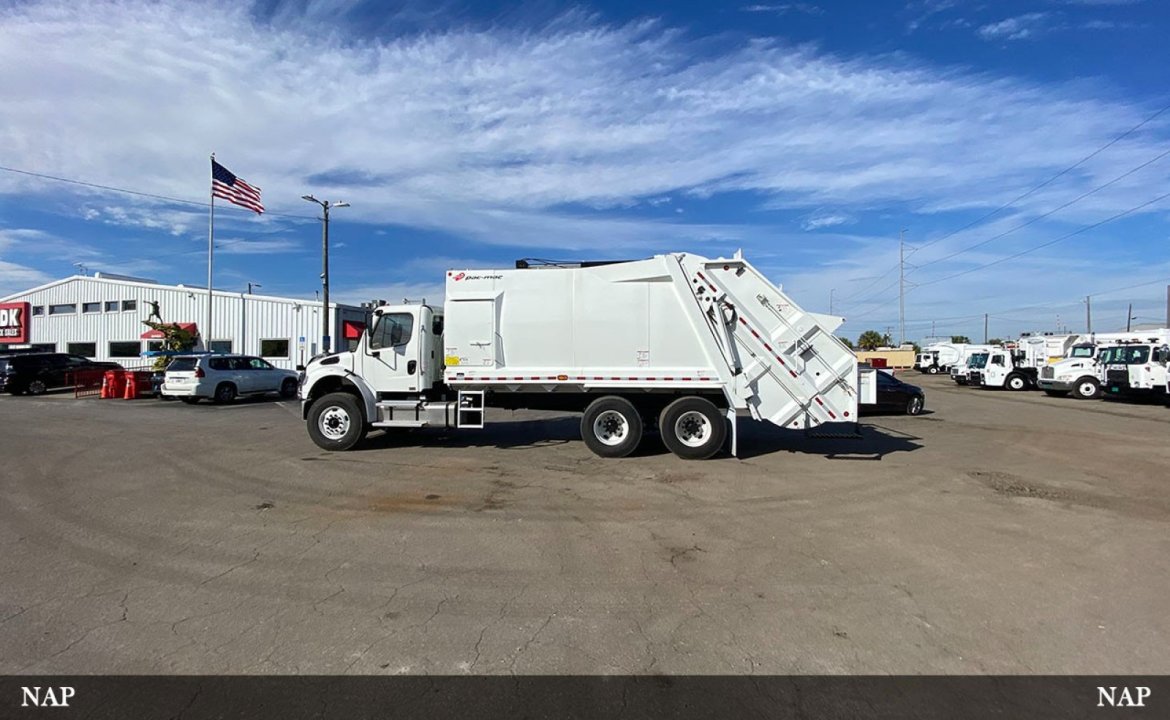 2025 Freightliner M2 106 - 25 Yard Pac Mac Rear Loader Garbage Truck