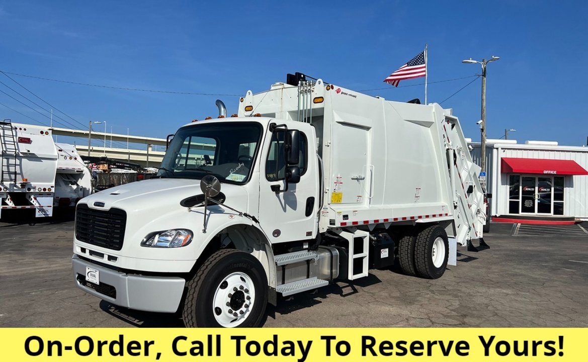 2025 Freightliner M2 106 - 20 Yard Pac Mac Rear Loader Garbage Truck