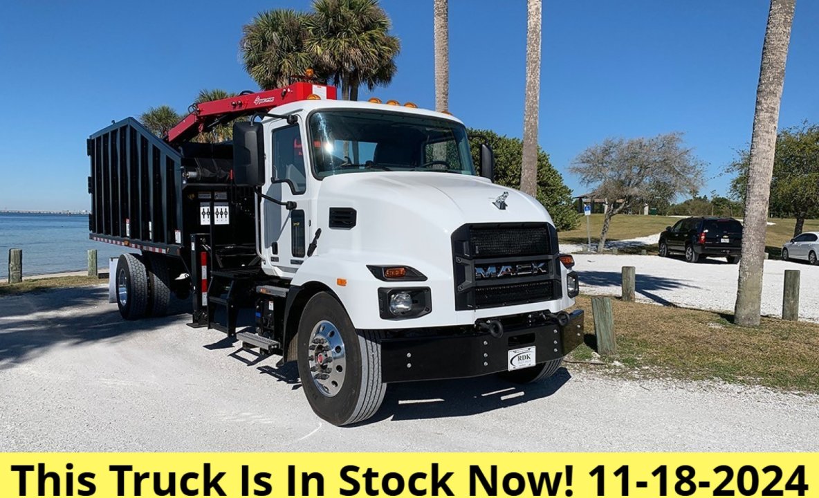 2024 Mack MD7 - 28 yd Pac Mac Grapple Truck