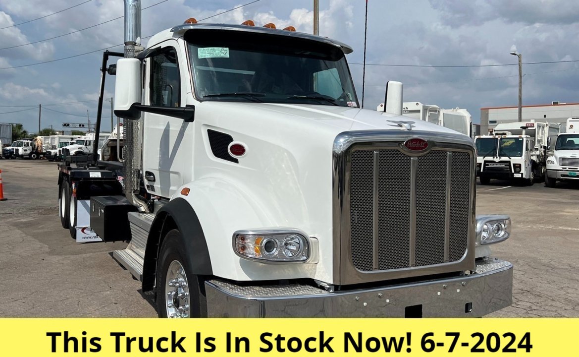 2024 Peterbilt 567 - 60,000 lb Pac Mac Roll Off Truck