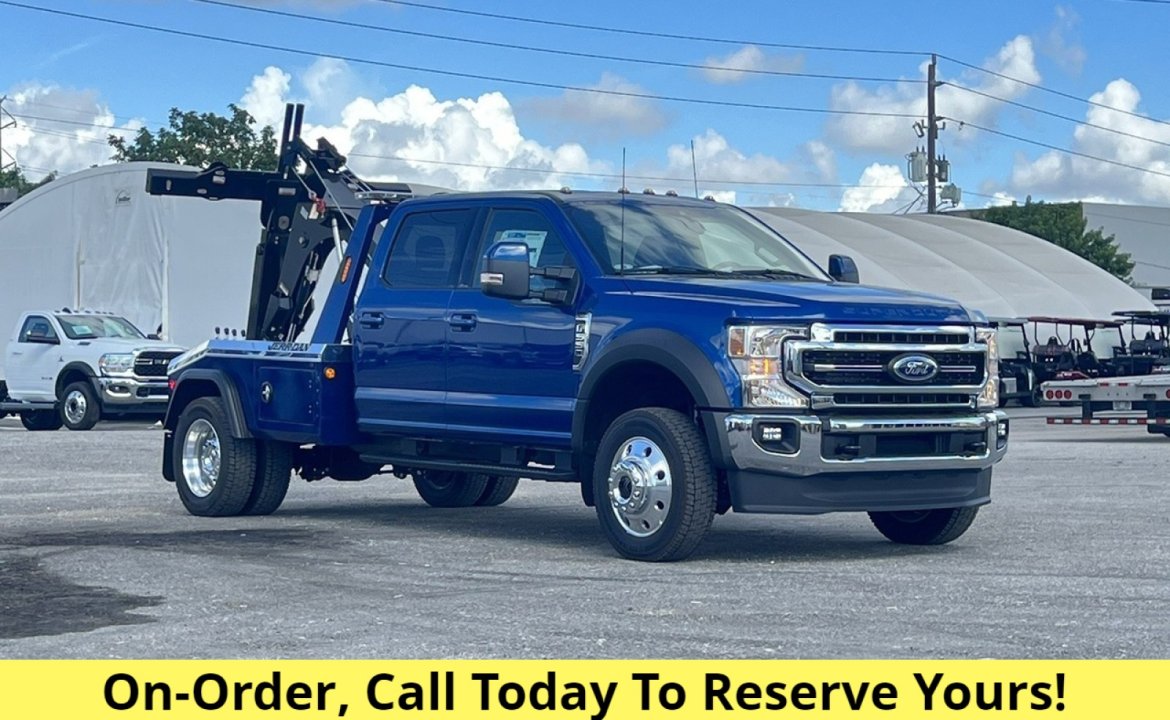 2024 Ford F-550 Lariat Crew Cab - Jerr-Dan MPL40 Dual Winch Tow Truck