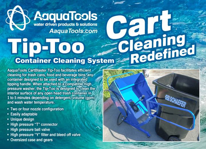 AAQUATOOLS - Makes Cart Cleaning EASY!