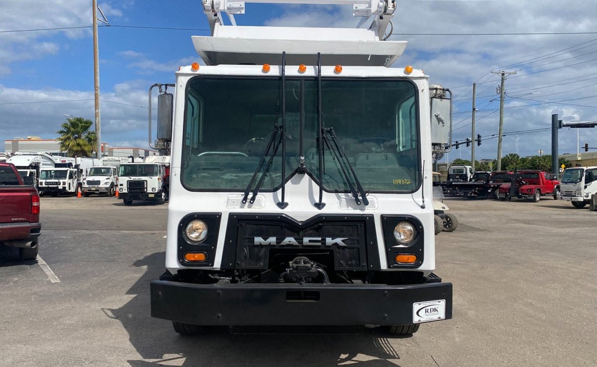 2013 Mack MRU - 40 yd EZ Pack Front Loader Garbage Truck