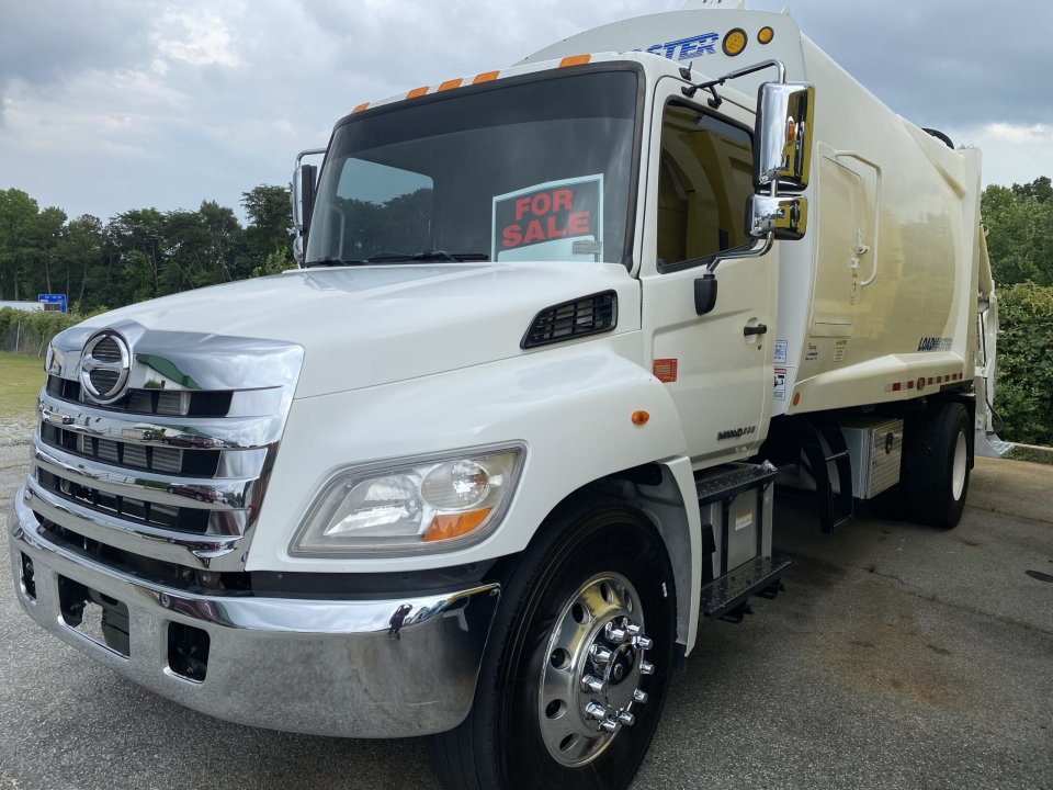 2017 Hino 338 with 20yd Loadmaster Rear Compaction System.