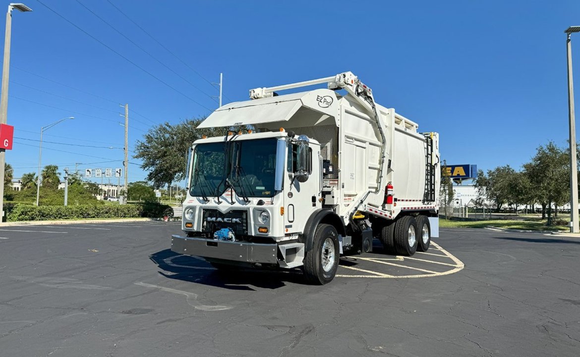 2025 Mack TE64 - 40 yard EZ Pack Front Loader Garbage Truck