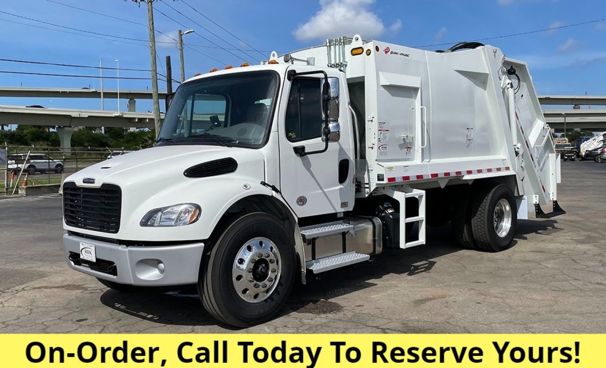 2025 Freightliner M2 106 - 13 yard Pac Mac Rear Loader Garbage Truck