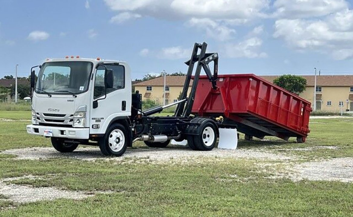 2024 Isuzu NPR-HD GAS - 15 ft Stellar ShuttleFLEX 108-36 Hook Lift Truck