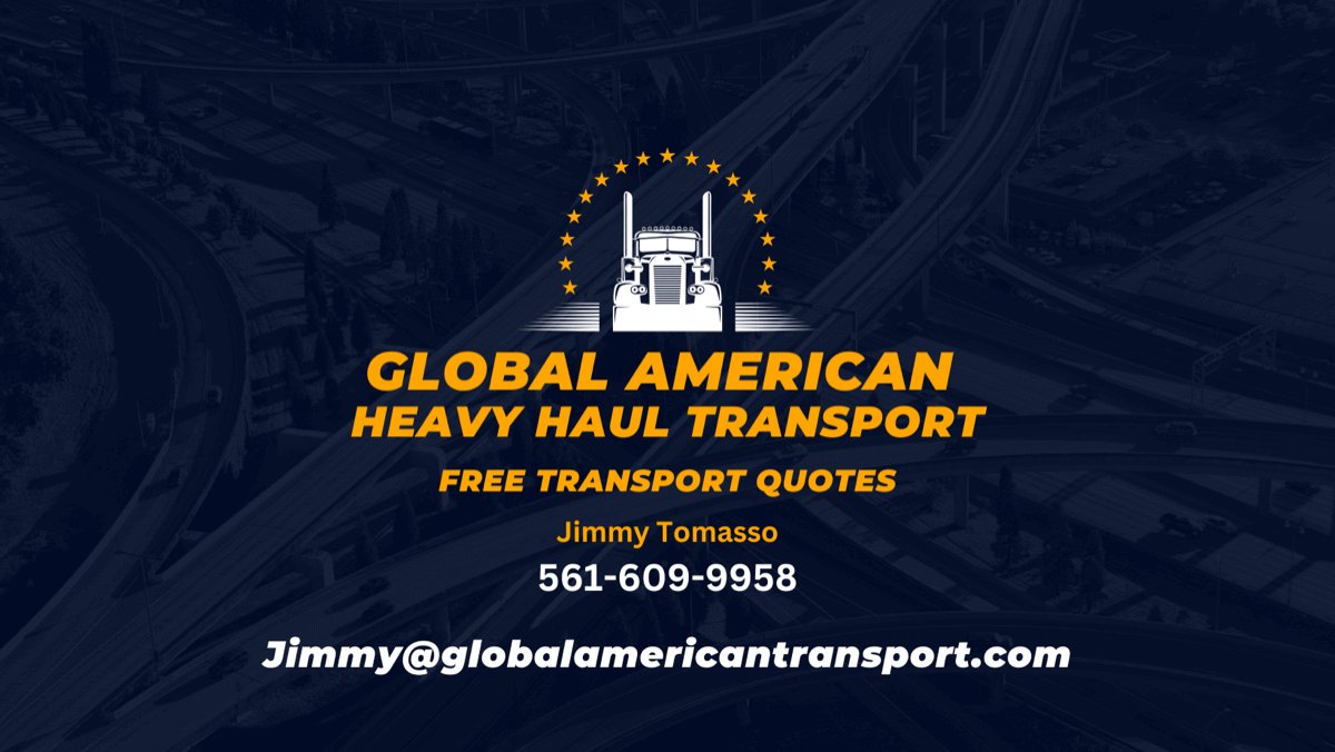 Global American Heavy Haul Transport - Big Or Small We Haul It All!