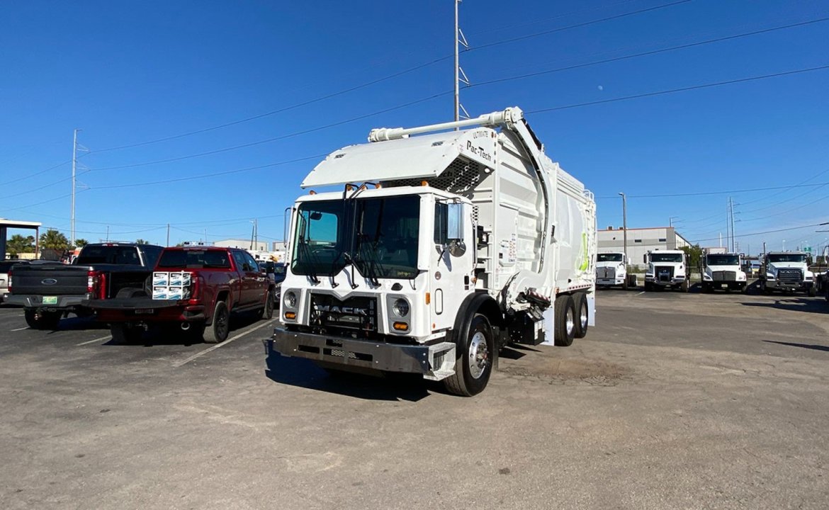 2025 Mack Terrapro - 40 Yard Pac Tech Front Loader Garbage Truck