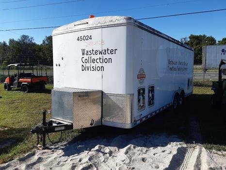 2016 EXPR SHELBY ENCLOSED SEWER TRAILER