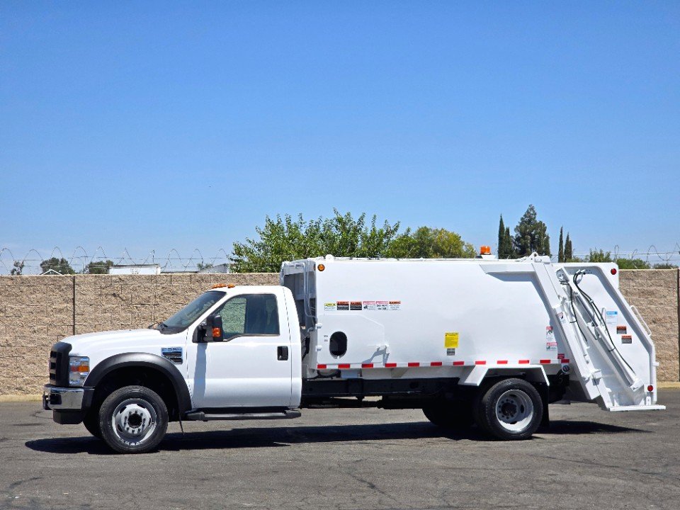 2008 Ford F550 New Way 8 Yard Rear Loader