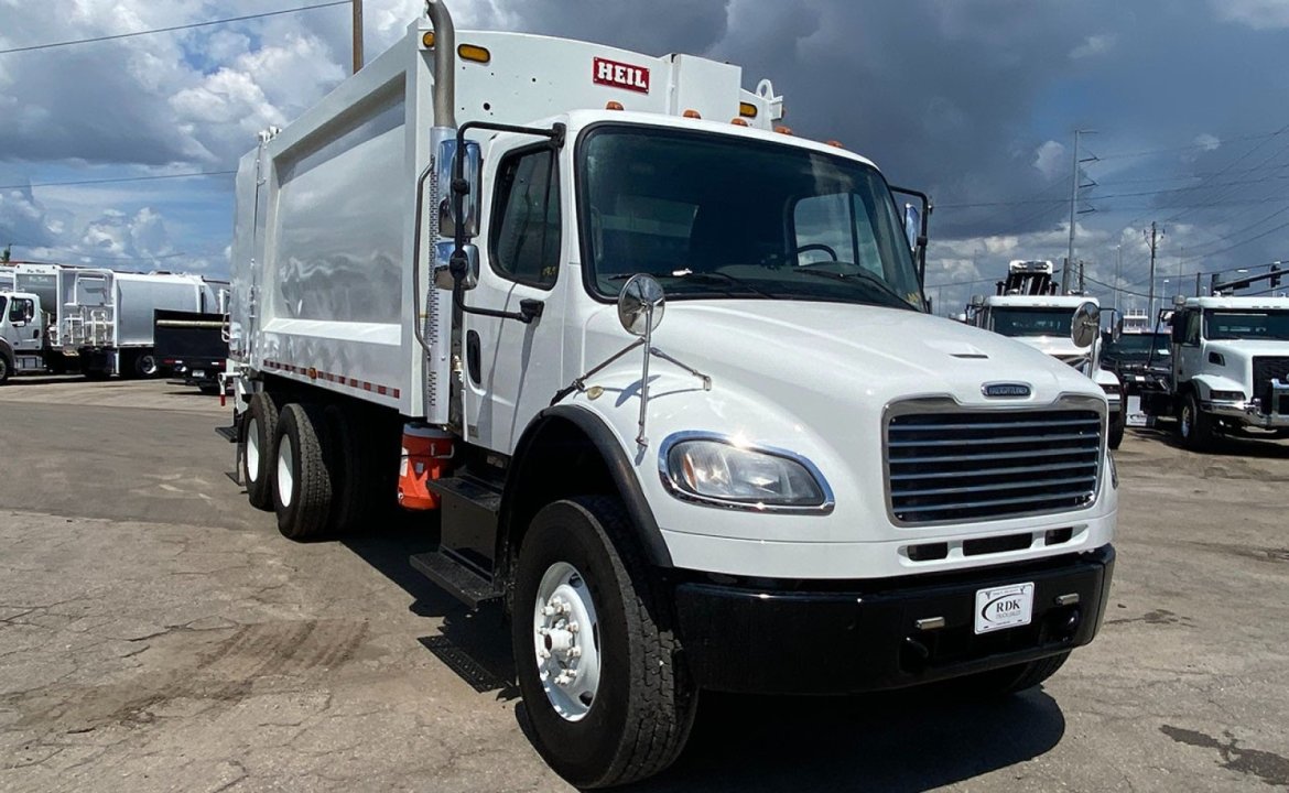 2015 Freightliner M2 - 25 yard Heil Rear Loader Garbage Truck