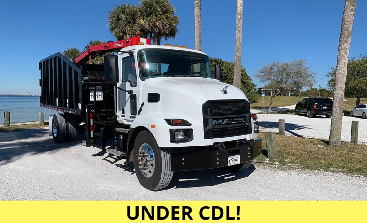 2024 Mack MD7 - 20 Yard Pac Mac Grapple Truck