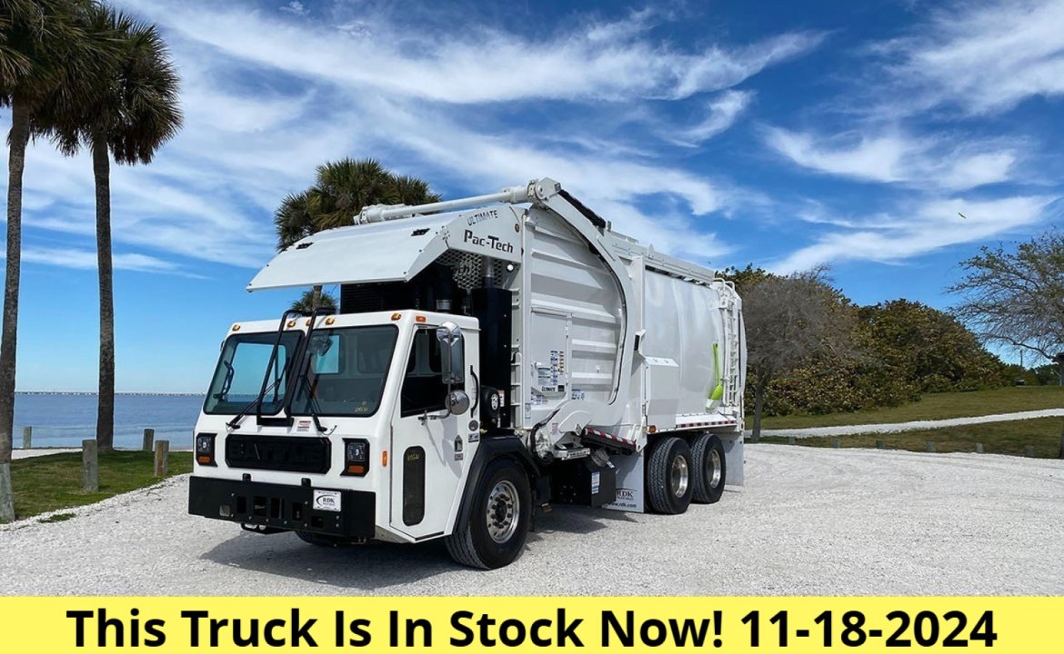 2025 Battle Motors LET 2 - 40 Yard Pac Tech Front Loader Garbage Truck