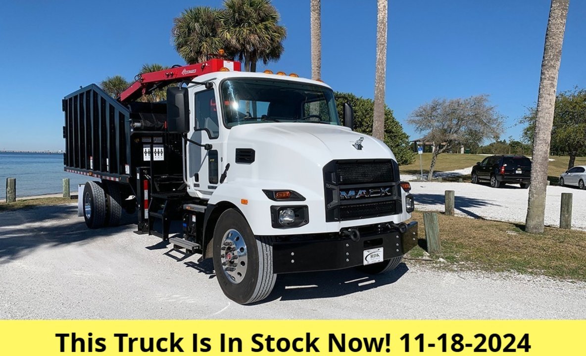 2024 Mack MD7 - 28 yd Pac Mac Grapple Truck