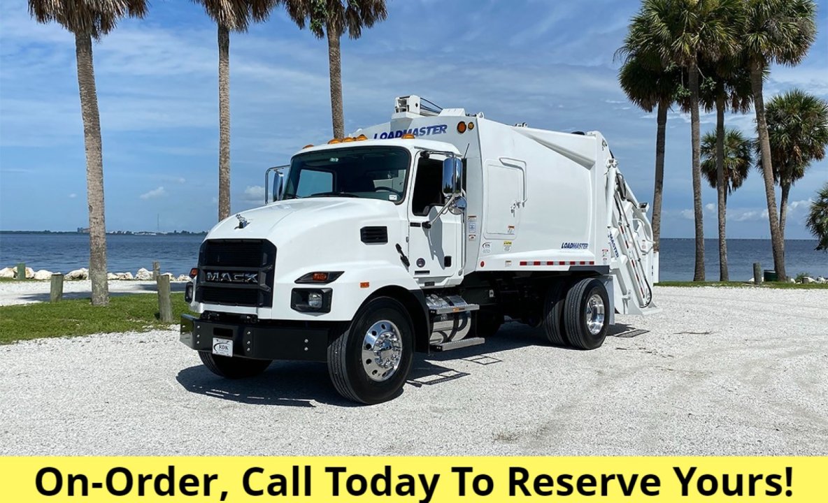 2024 Mack MD6 - 11 yd Pac Mac Rear Loader Garbage Truck