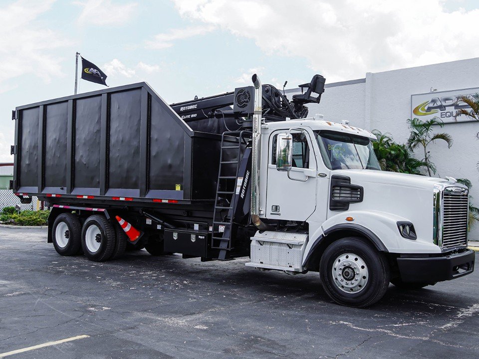 Used 2012 Freightliner Coronado Grapple Roll Off Truck #BJ0091A