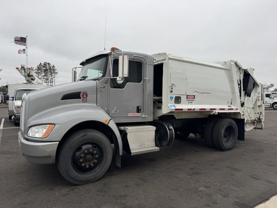 2021 Kenworth T270, 11 Yd Curbtender Rear Loader